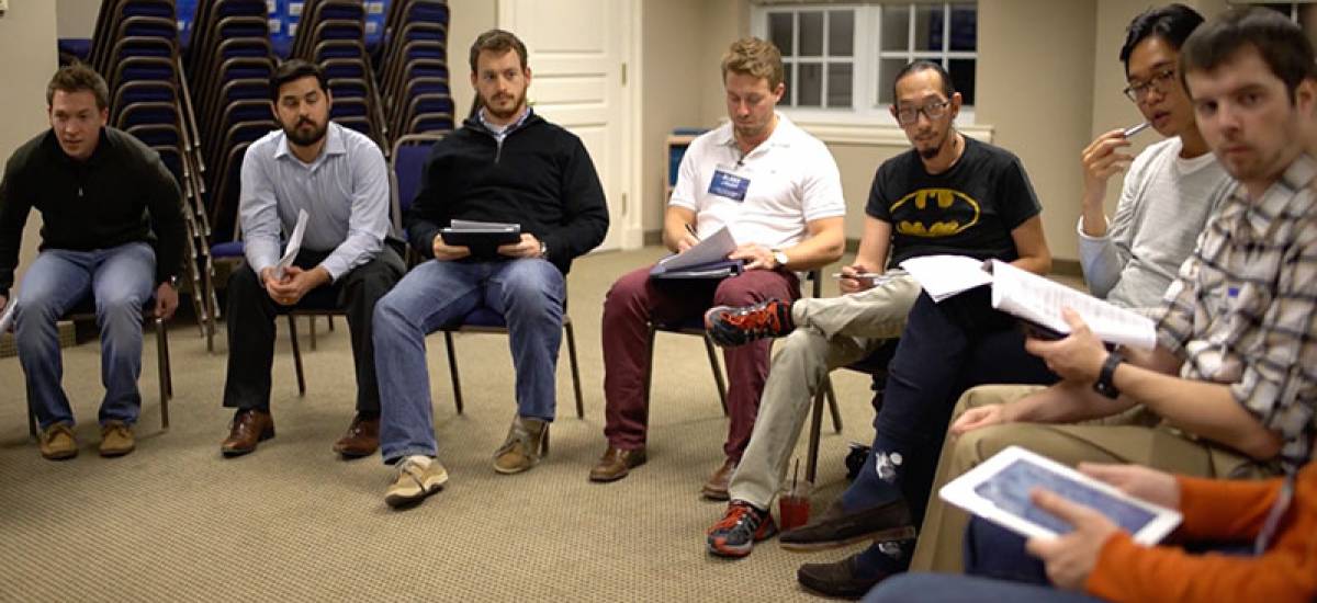 Warriors Men’s Group on Tuesday